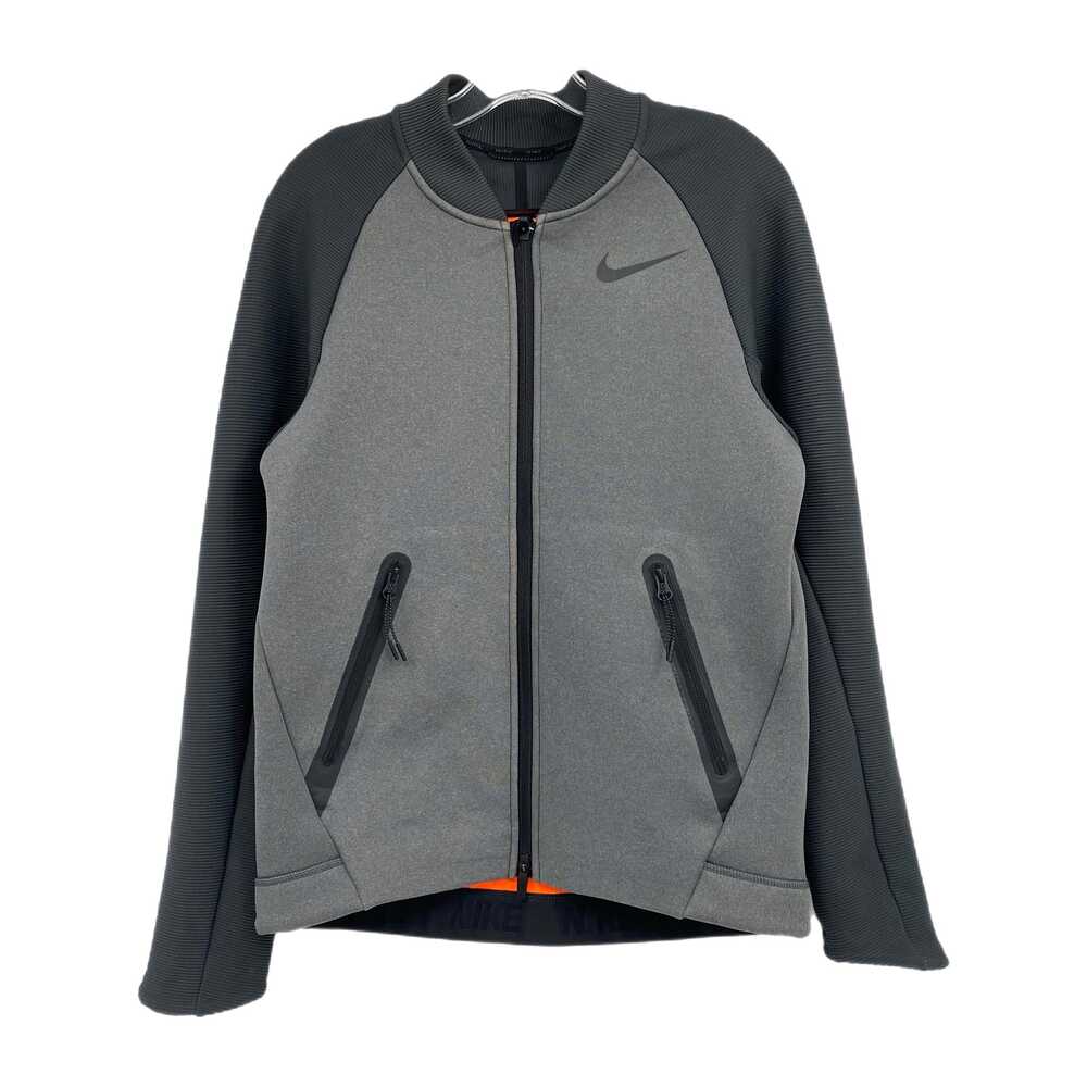 Nike Gray Black Lightweight Zip-Up Jacket | Mens S